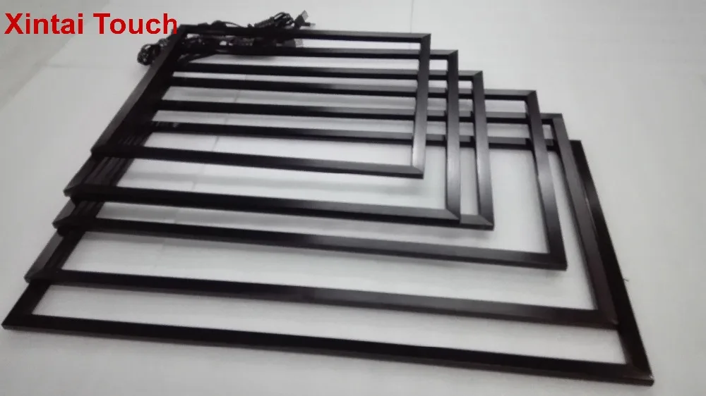 

Free Shipping! 4PCS 6 points 49 inch multi IR Touch Screen Frame/ Panel for Hotel entertainment center, Interactive wall
