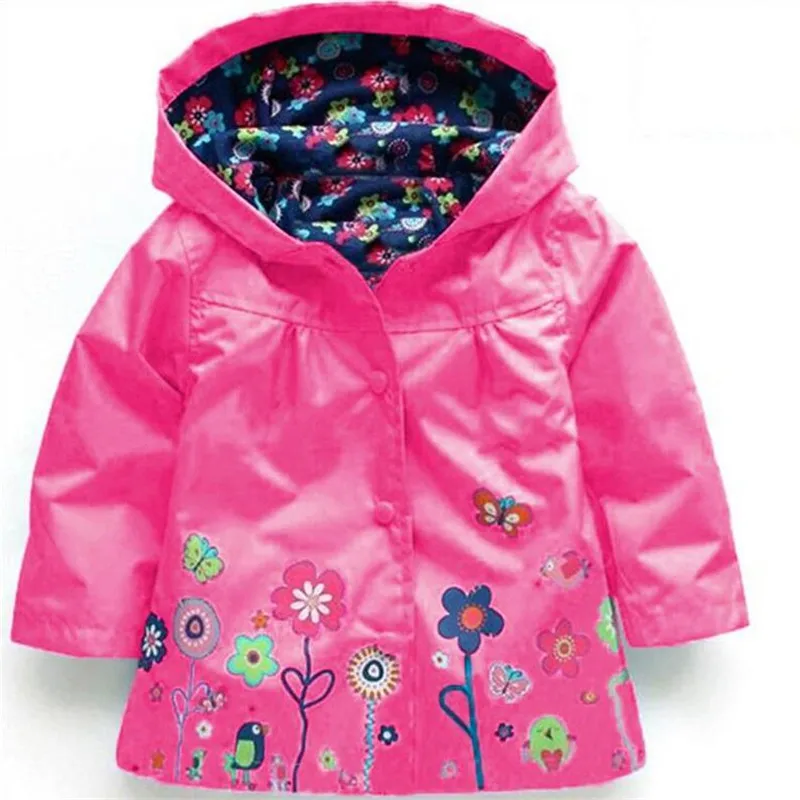 Children Hooded Jacket Girls Jackets Coats font b Children s b font Coat Spring Fashion Children