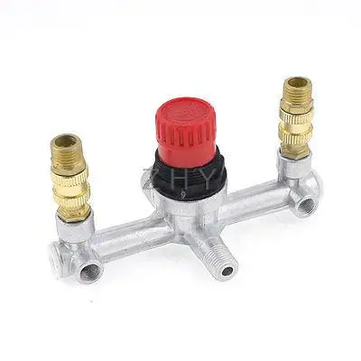 

1/2"PT 1/4"PT Male 1/8"PT Famale Pneumatic Pressure Regulating Valve Fitting