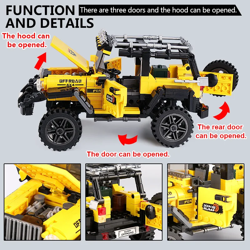 XingBao-03024-The-Offroad-Adventure-Set-Car-Series-Self-Locking-Building-Blocks-Bricks-Toys-Educational-Funny (1)