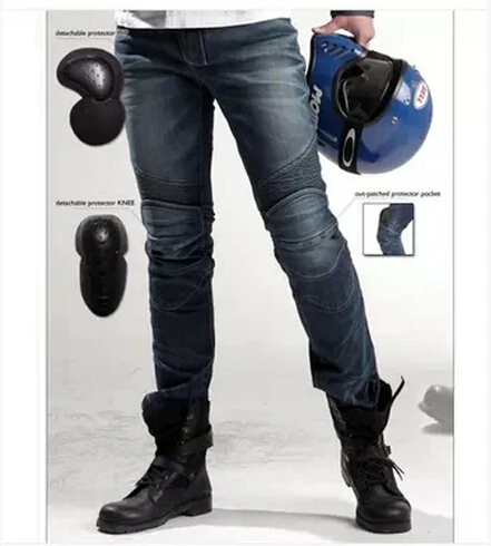 2016 Newest Cool uglyBROS Featherbed jeans The standard version car ride jeans trousers Motorcycle jeans Drop