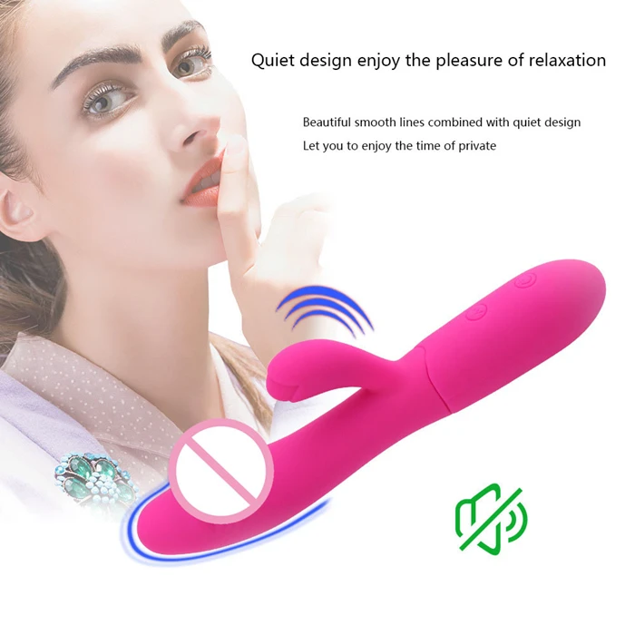 HISO 10 Speeds G spot Dildo Vibrator Dual motors Silicone Wrap up Rabbit Vibrators for Women Clitoral Stimulator vagina massager 6