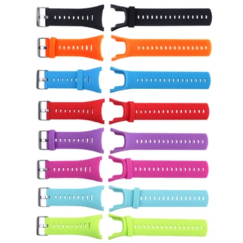 

Luxury Black Rubber Watch Band Replacement Strap Band for SUUNTO AMBIT 3 PEAK/Ambit 2/Ambit 1 Smart Watch Replace Wrist Band