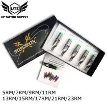 20 шт картридж татуировки иглы макияж машина аксессуары игла для бровей татуировки 5RM/7RM/9RM/11RM/13RM/15RM/17RM/21RM/23RM