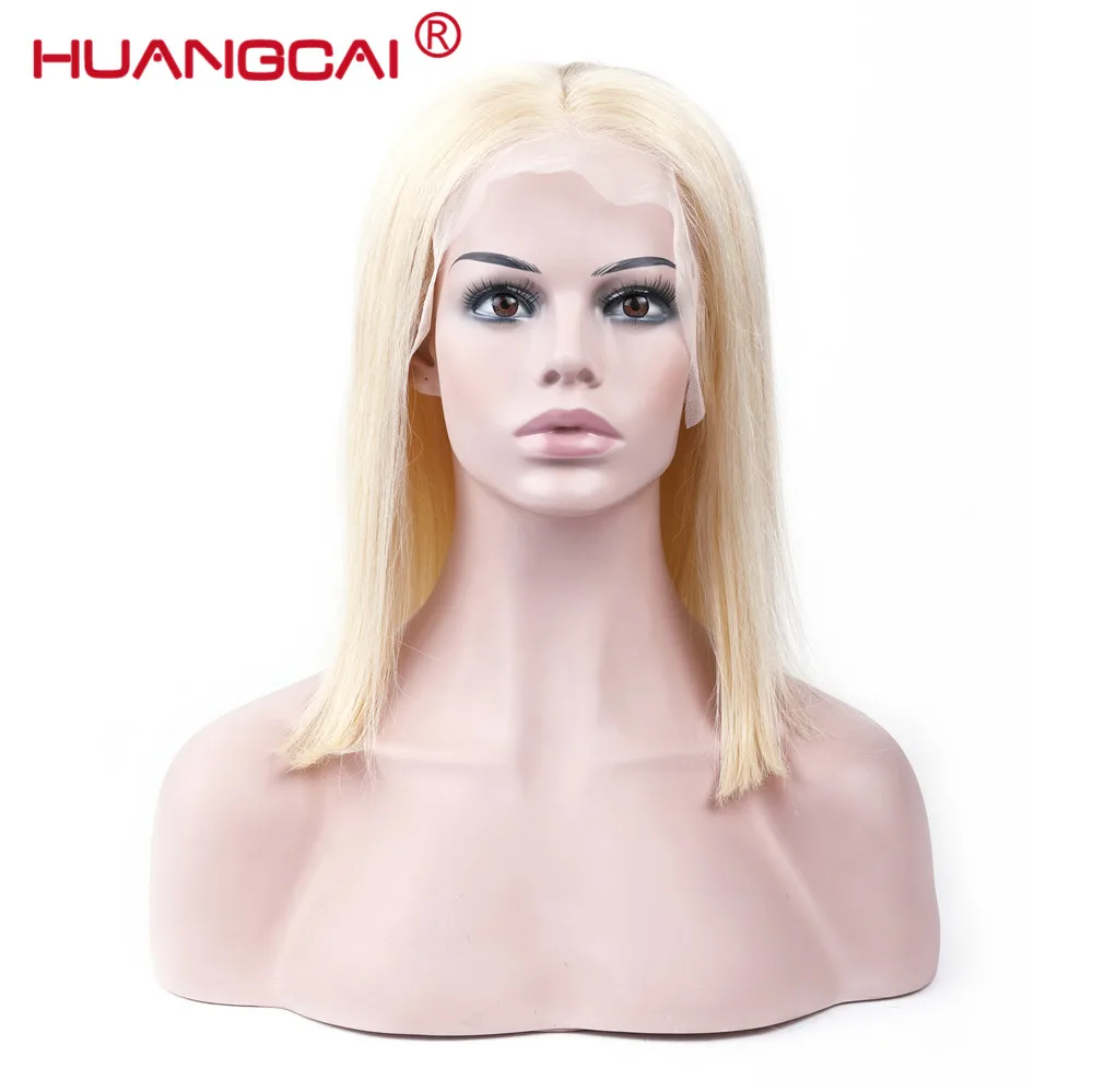 blond short bob wig