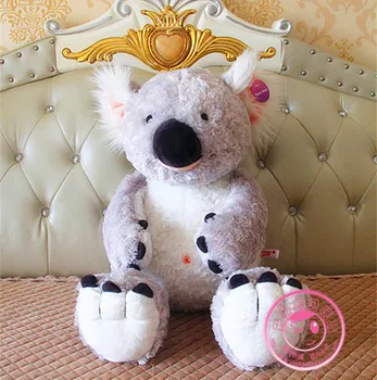 

free shipping, lovely gray koala plush toy,birthday gift h486