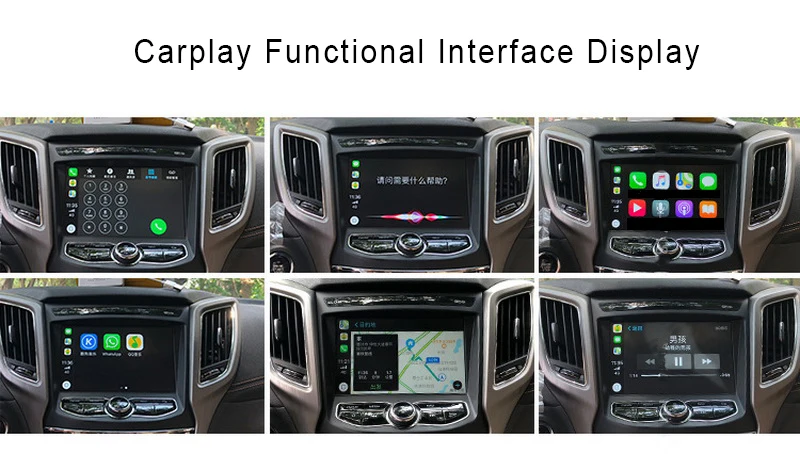 USB Hands-Free Touch Adapter Smart Car Link Siri Voice Control Android Module Message Function for Carplay Android Auto