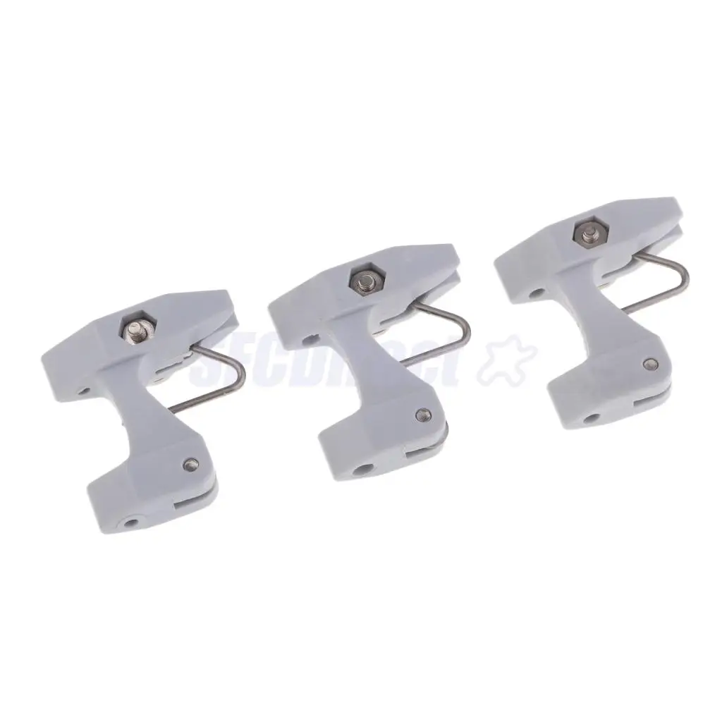 3pcs Clip Line Release Downrigger Outrigger Kite Power Grip Release Clips for Boat Kayak Fishing