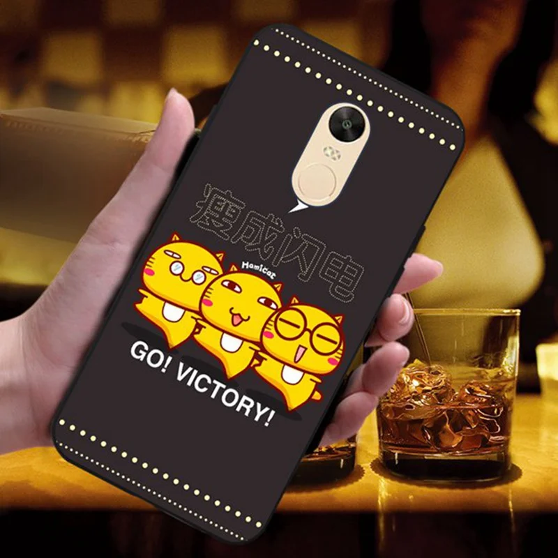 

Mutouniao Three Cat Silicon Soft TPU Case Cover For Xiaomi Redmi Note 3 3S 4 4X 4A 5 5A 6 6A 7 S2 Y2 Prime Plus Pro