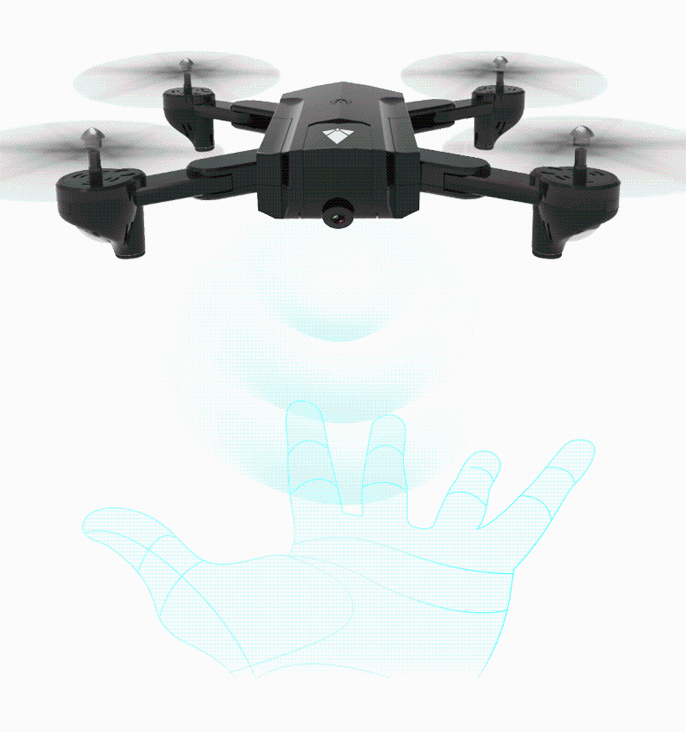 SG900 складной WiFi FPV с двойной камерой 720P HD Оптическое позиционирование потока RC Дрон Квадрокоптер RTF VS M69 VISUO XS809HW SG106