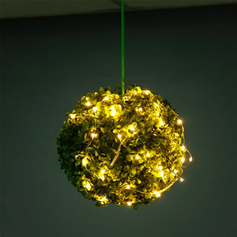 Медь светодиодный гирляндой 2 м 20 светодиодный S Рождество лампы CR2032 Кнопка Батарея работает СВЕТОДИОДНЫЙ свет строк на Рождество