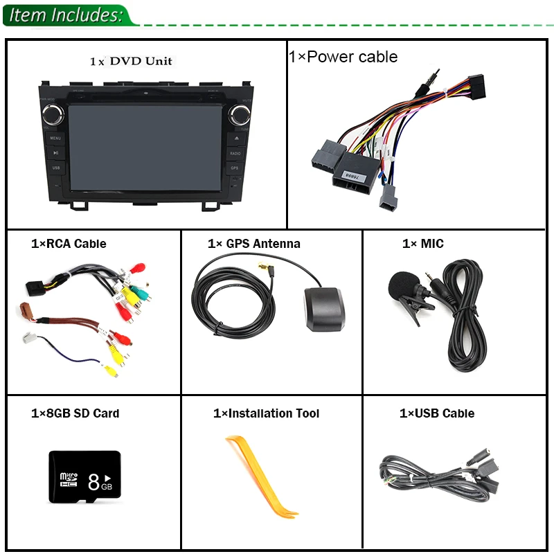 HaiSunny 4G ram Android 8,0 автомобильный DVD для HONDA CR-V 2011-32G ROM Octa Core 2006 радио gps плеер головное устройство