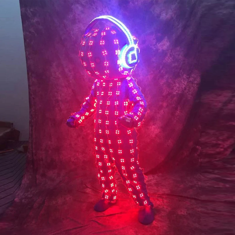светодиодный костюм для шоу. световые костюмы. световые костюмы. светящиеся костюмы. светящийся костюм.