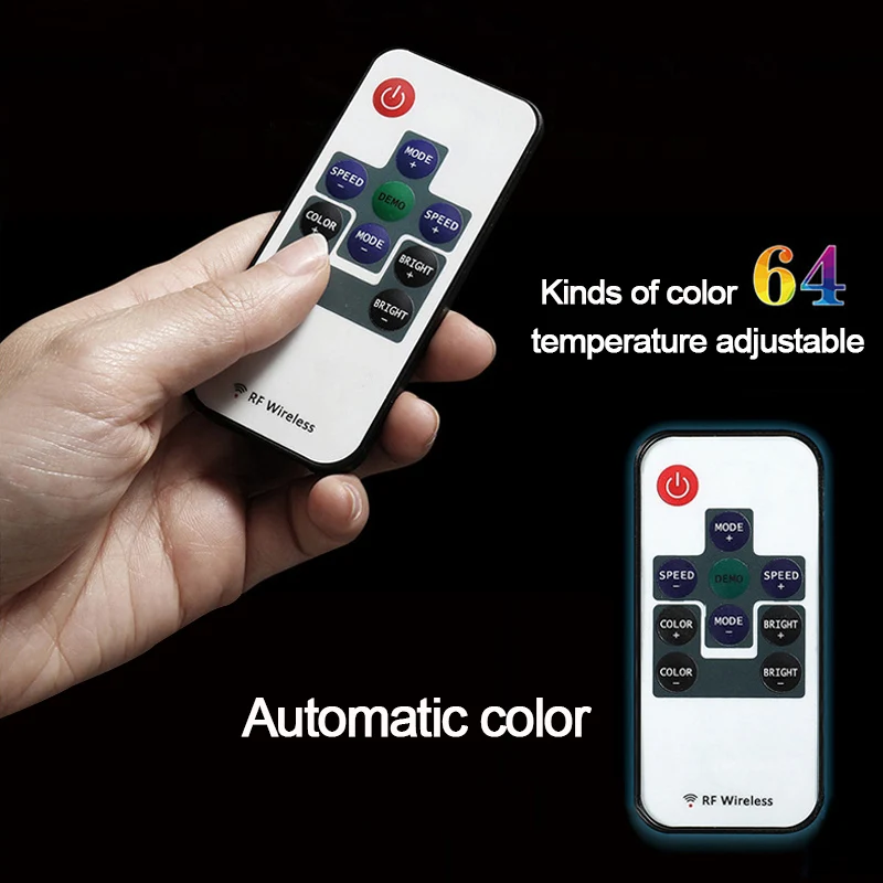 Luxury Multi Color Change Led Rainfall Showerhead Recessed Ceiling Mounted 4 Functions Shower Faucets Set With Slide Bar Massage