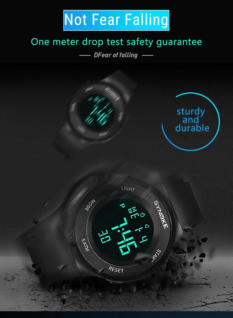 Sports Watch Women Waterproof Relogio Feminino Digital Wrist Watch Female Clock LED Electronic Running Watches For Women Outdoor (3)