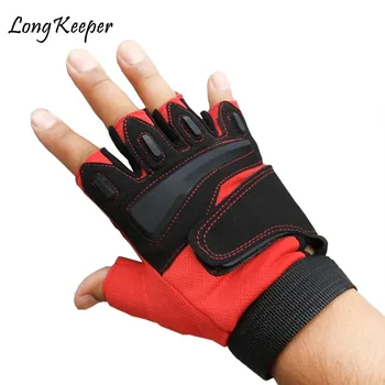 

LongKeeper Military Army Tactical Fingerless Gloves Sports Shooting Paintball Airsoft Outdoor Carbon Knuckle Half Finger Gloves