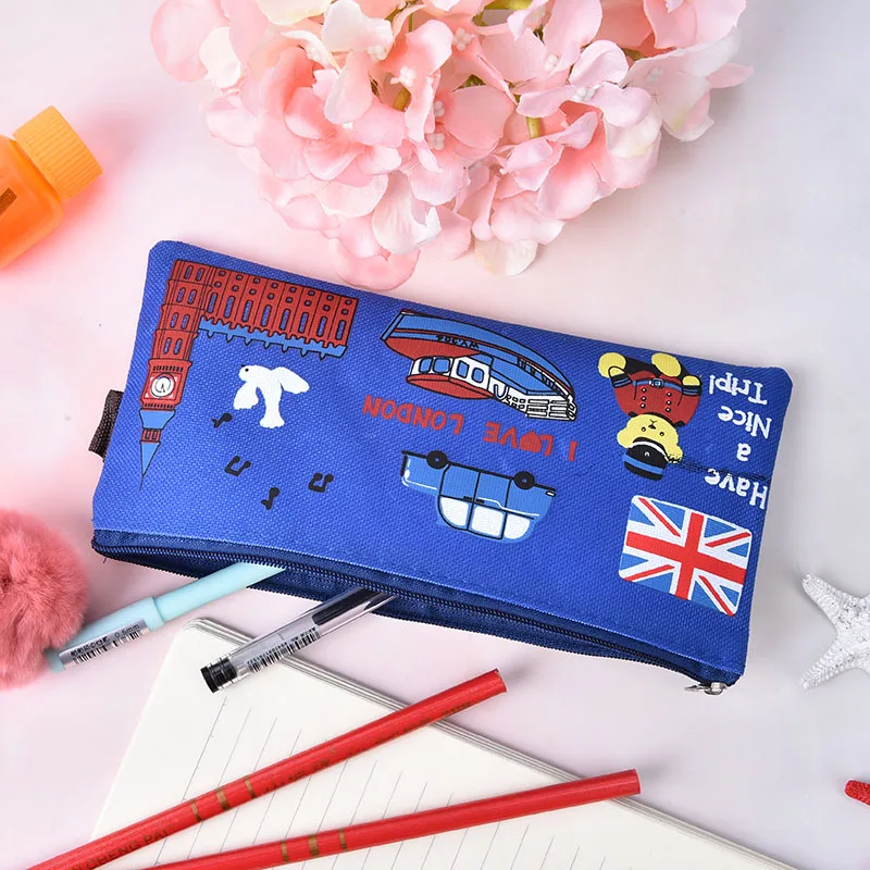I love London style Soldier Oxford пенал креативный английский дизайн складские принадлежности
