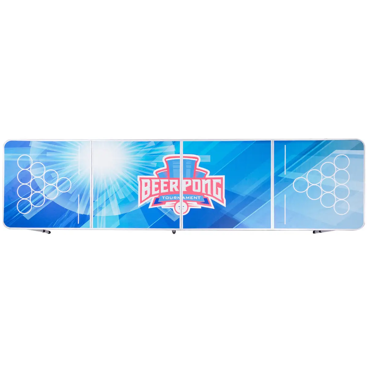 Giantex 8FT Portable Folding Beer Pong Table Party Gaming Picnic Camping Desk Modern Indoor Outdoor Furniture OP3336 Giantex 8FT Portable Folding Beer Pong Table Party Gaming Picnic Camping Desk Modern Indoor Outdoor Furniture OP3336