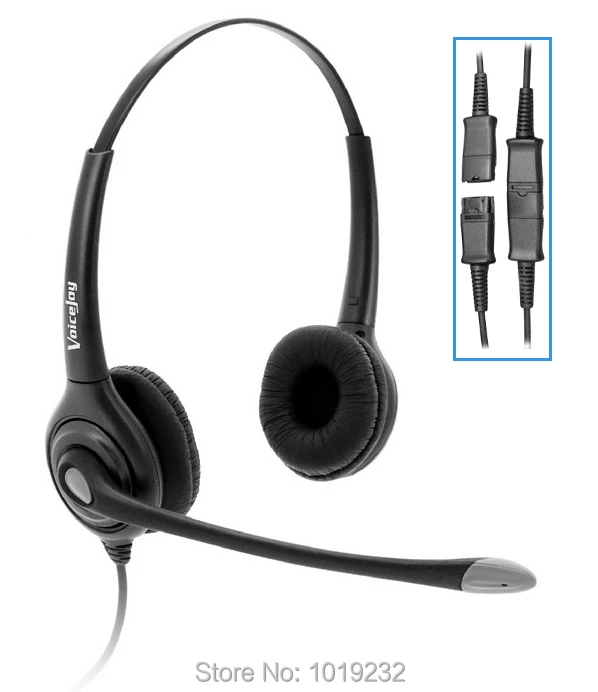 RJ9 plug office Headset call center headset office phone headset for