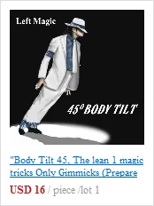 "Body Tilt 45, The lean 1 magic tricks Only gimmics(подготовьте обувь самостоятельно) Волшебные трюки сценический магический реквизит для мага