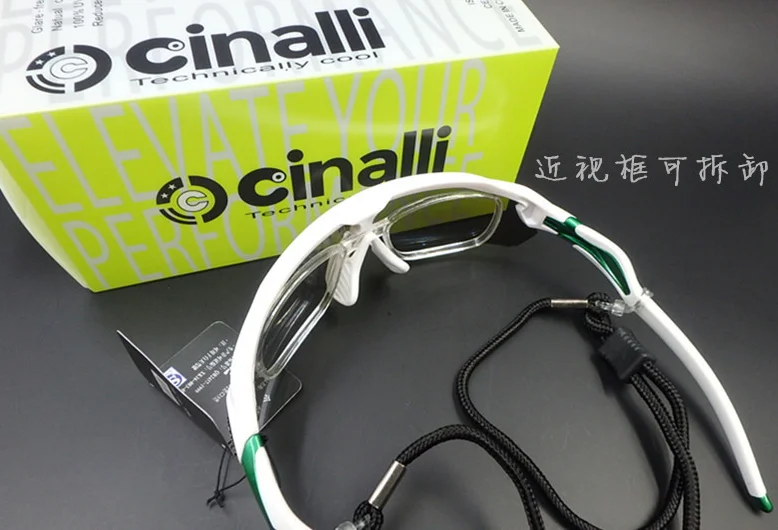 Спортивные солнцезащитные очки CINALLI C-078 Велосипеды гонки Googles защитный TR90 рамка Велосипеды очки из поликарбоната, поляризованные