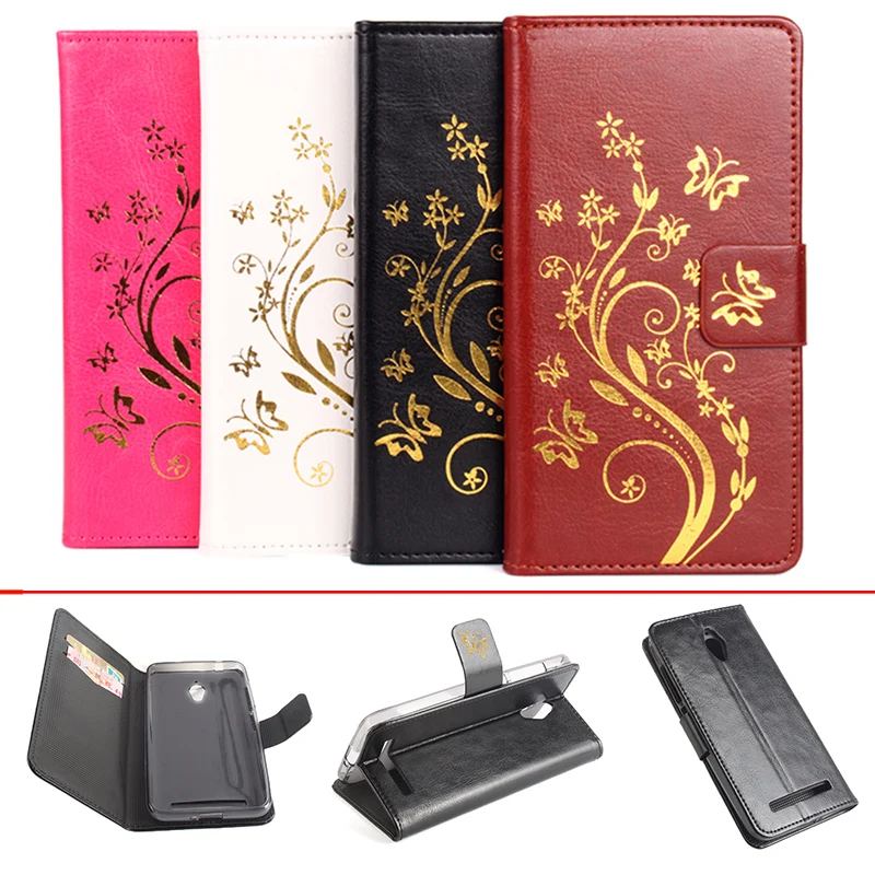 Gold Paillette Sequin Silicone Leather Case For ASUS Zenfone GO ZC500TG 5.0'' Flip Cover Wallet Phone Cases Shell Funda Bags |