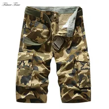 Мужские короткие штаны армейский зеленый цвет Военная Униформа плюс размеры хлопок брюки карго мужские шорты на лето и весну для мужчин брендовая одежда C1829