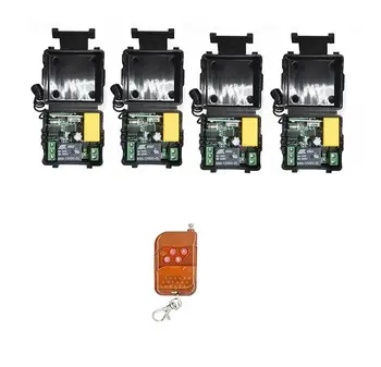 

AC 220V 10A 433MHz 1 CH Channel Wireless RF Relay Remote Control Switch Receiver for appliance garage door lighting