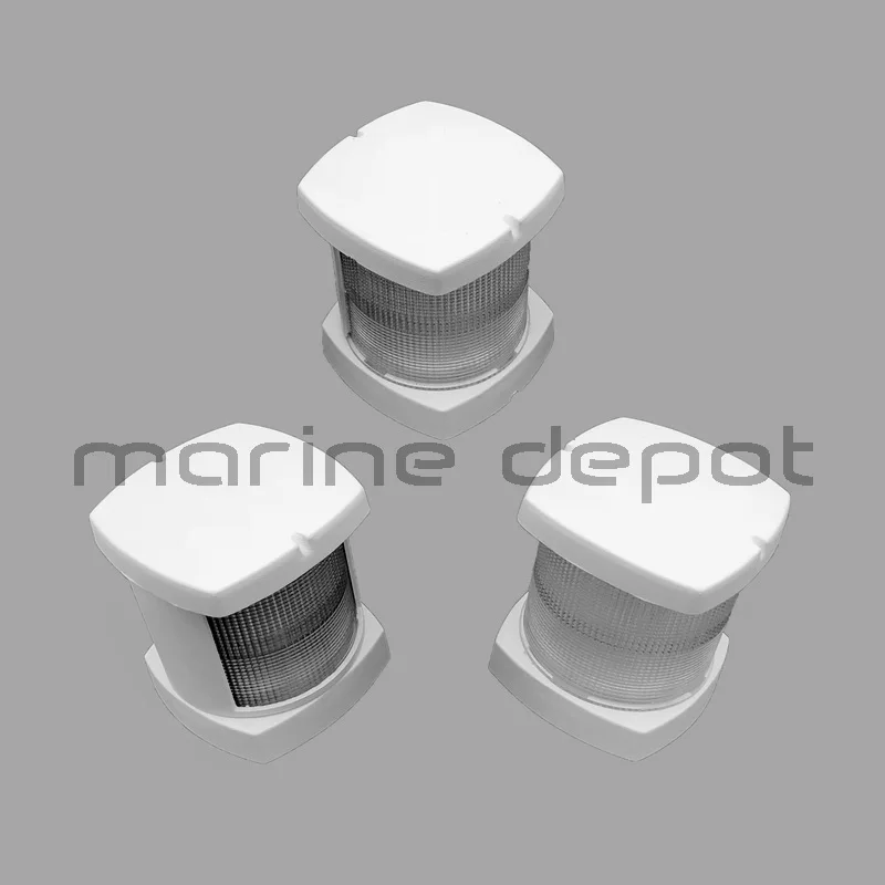 Морской лодка кормовой Маскарад круглый Трансом светодиодный навигационный фонарь-один комплект