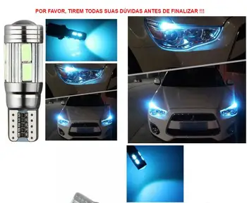 

Led T10 Pingo Meia Luz Seta de Retrovisor com 10 Leds 5630 / 5730 Canbus em Liga de Aluminio Alto Brilho AZUL CRISTAL/CIANO