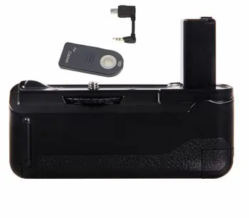 

JINTU vertical Battery Grip Holder +IR Remote kit for Sony A6000 A6400 Camera as as BG-3DIR W/a 2-step vertical shutter release