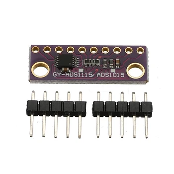 

For Arduino ADS1115 Module 4 Channel 16 Bit I2C ADC With Pro Gain Amplifier