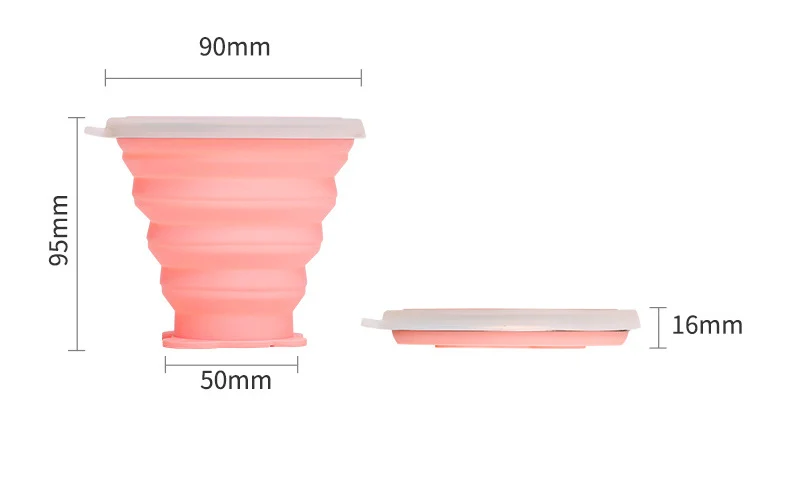 Food Grade tableware Foldable Cup