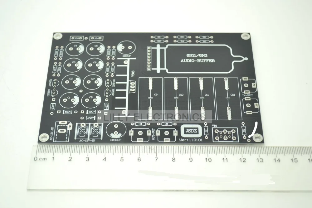 Jsdz DIY Kit 6N3 Tube буфера Amp Аудио предусилитель