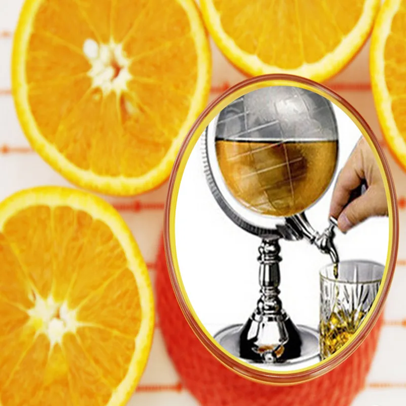 Free Shipping hot sale KTV bar decoration Creative mini globe water dispenser/ beverage machine vinho pourer beer dispenser