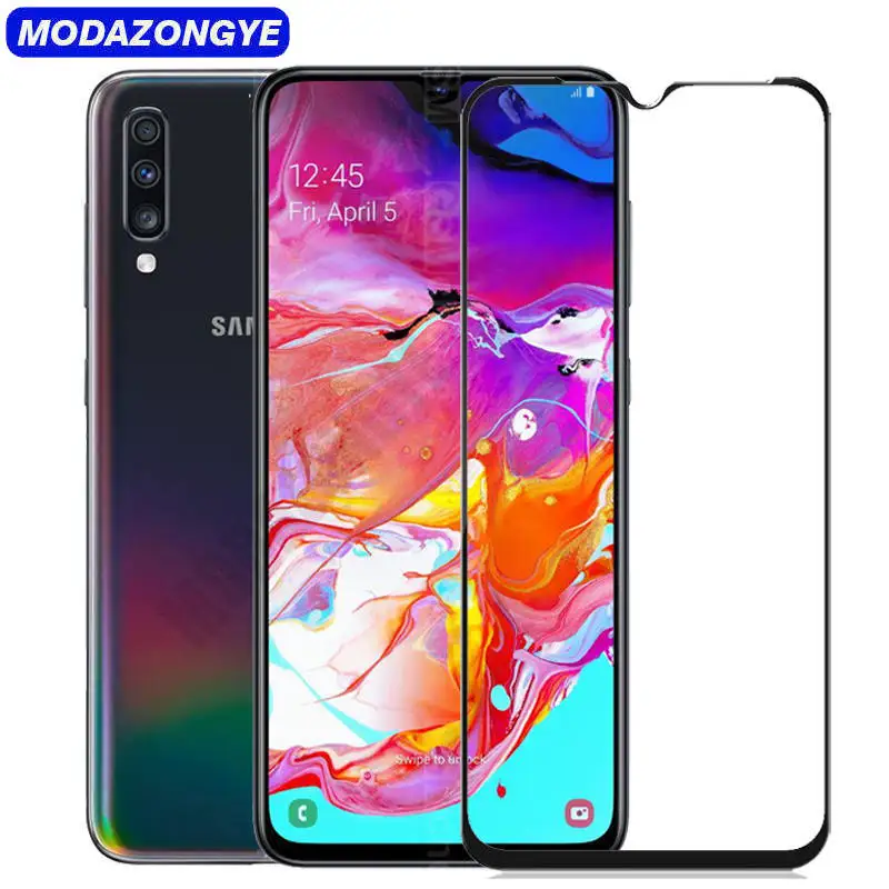

Screen Protector For Samsung Galaxy A70 Tempered Glass Samsung A70 A705F A705 A 70 SM-A705F Protective Film Samsung A70 Glass