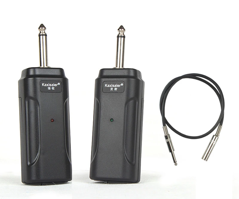

KAXISAIER Wireless instrument microphone Electronic musical instruments pickup transmitter 3V 50M