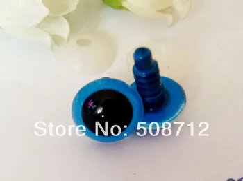

Free ship!!50pairs 12mm Blue Safety Eyes / Plastic Eyes With Washers