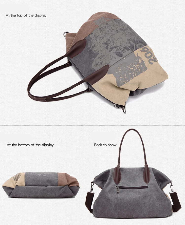Брендовые женские холщовые сумки с большим карманом, повседневная сумка-тоут, женская сумка на плечо, женские ручные сумки Bolsas Feminina