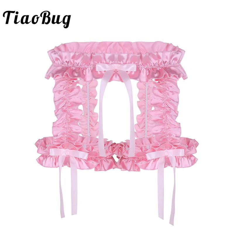 Men Lace G-String Thong Underwear Lingerie Top Sissy Pouch Bikini Briefs Panties