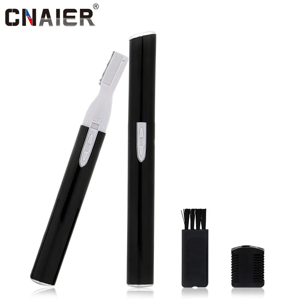 

[CNAIER] Facial Body Shaver Electric Epilator Nose Hair Removal Eyebrow Trimmer Underarm Machine Female Bikini Shaving AE-815