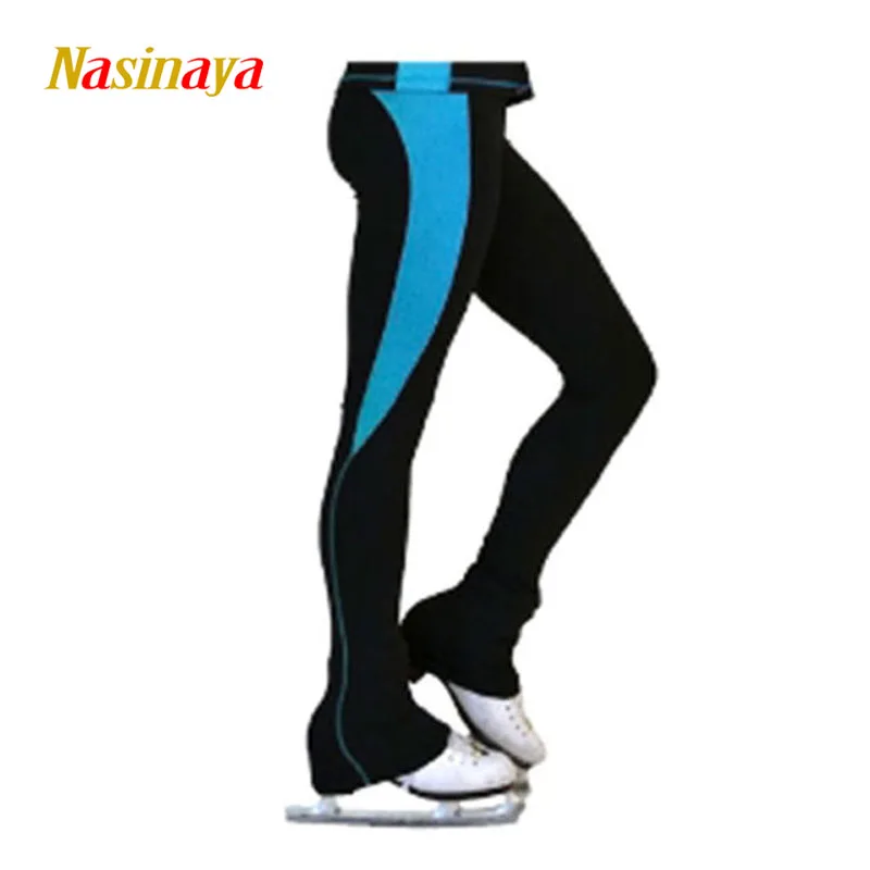 Figure Skating Pants Long Trousers for Girl Women Training Competition Ice Skating Warm pants