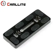 Camllite M2 100 мм Длина БЫСТРОРАЗЪЕМНАЯ пластина для шаровой головки ARCA Швейцарский Штатив Моноподы подходит для 1/4 винт подходит для штатива Manfrotto