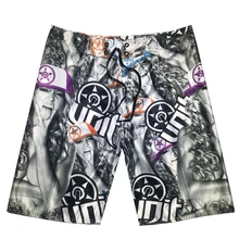 Пляжные спортивные шорты, штаны, декоративные наволочки, шорты для серфинга, 3D принт, свободные шорты мужские бермуды Masculina De Marca