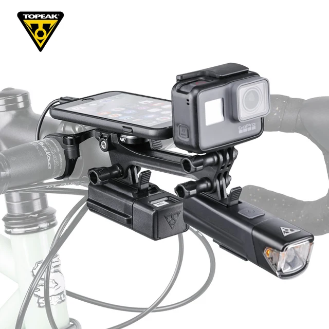topeak ridecase multimount mtb road bike sport camera mount aluminumtopeak ridecase multimount mtb road bike sport camera mount aluminum bicycle phone light holder handlebar extender mount tc1029