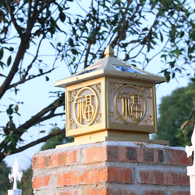 Impermeável e Prevenção de Ferrugem Lítio Impermeável Exterior Jardim Luzes Solar Solarlamp Luz Durável 40x40x45cm 6 w 16 China garden light Suppliers