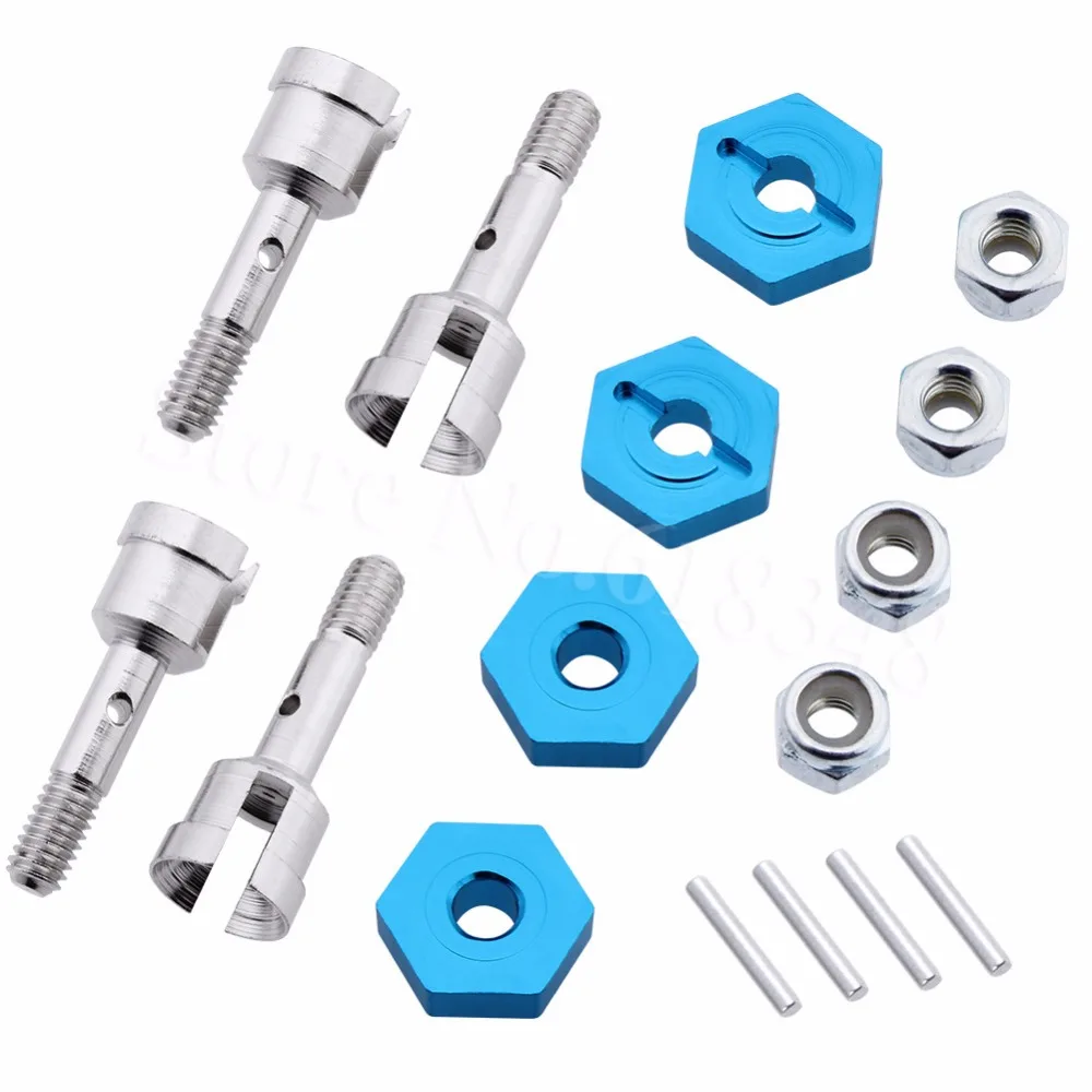 Gaetooely Set di Conversione Ruote Assale e Mozzo di Immersione Esagonale da 12 Mm Giro 1/10 su Strada per WLtoys 1/18 A959 A969 A979 A959B A969-B Parti di Aggiornamento Auto RC Gaetooely Set di Conversione Ruote Assale e Mozzo di Immersione Esagonale da 12 Mm Giro 1/10 su Strada per WLtoys 1/18 A959 A969 A979 A959B A969-B Parti di Aggiornamento Auto RC