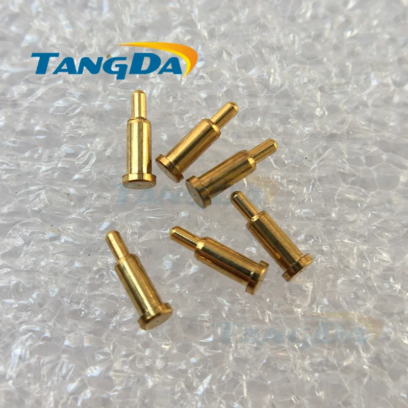 

Tangda 1000pieces 2*6mm D 2*6 spring probe PCB test pin High current Guide pin locating pin Pogo pin for charging connector A.