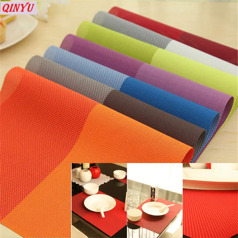 European Non slip Cup Mat Pads Fruit Placemat Coffee Mug Drink Coasters Dining Table Placemats