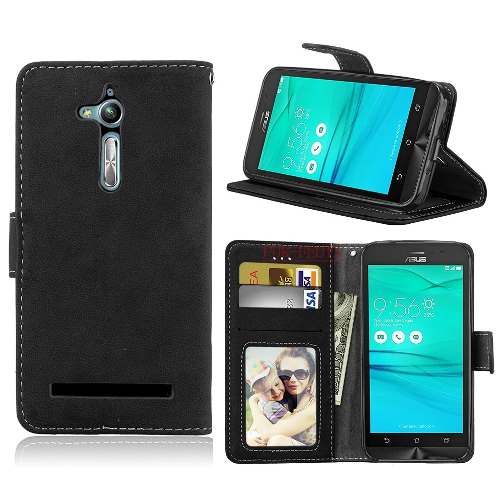 

for ASUS ZB500KL X00AD Zenfone Go 2016 ZB500 ZB 500 KL 500KL Flip Cover Leather Wallet Case for ASUS X00ADA X00AD ASUS_X00AD Bag